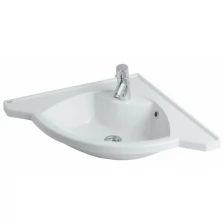 Раковина AQUATON акватон Сергей (1A700131SR010) 62 см, белая