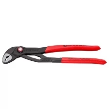 Клещи переставные с фиксатором KNIPEX KN-8721250SB COBRA® QuickSet, зев 50 мм (2"), под ключ 46 мм, L-250 мм, Cr-V