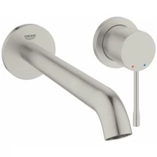 Смеситель для раковины Grohe Essence M-Size настенный, встраиваемый, суперсталь 19408DC1