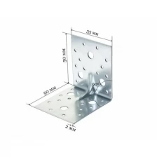 Крепежный уголок усиленный KUU 50*50*35*2 мм 50 шт